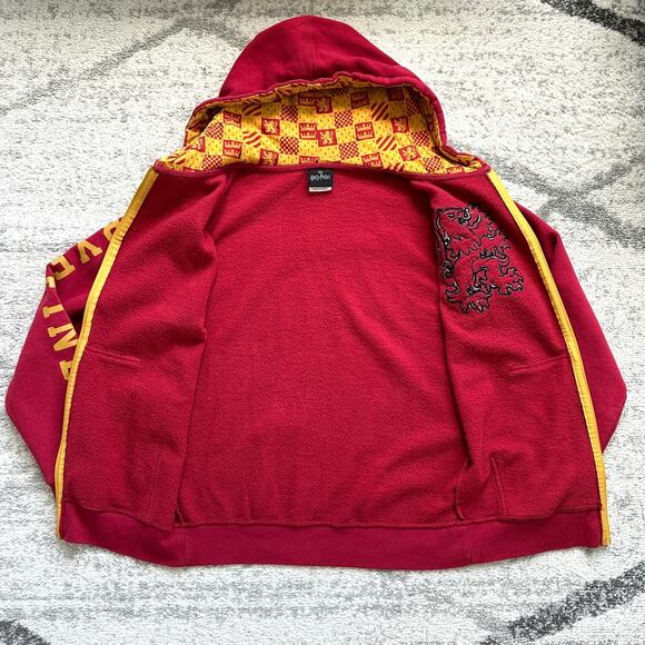 Harry Potter Gryffindor Zip Up Hoodie Size XS - Picture 7 of 10